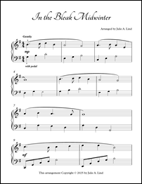 In the Bleak Midwinter